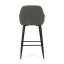 Barová židle šedá, látka, AUB-V4009 GREY6