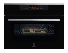 Kompaktní vestavná trouba Electrolux KVLBE09X 800 MealAssist CombiQuick