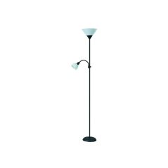 Stojací lampa 4062 ACTION 1xE27,100 W + E14,25 W černá, bílá