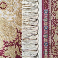 Kusový koberec EXCLUSIVE Qum Silk 02 červený, 200 x 300 cm