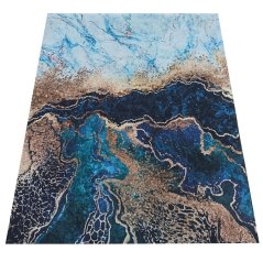 Kusový koberec HORECA-NEW 111 modrý, 120 x 180 cm