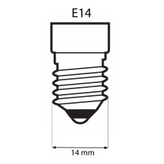 LED žárovka ZQ1210 Classic Mini Globe 4 W E14 teplá bílá