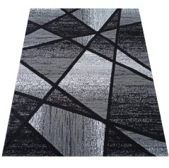 Kusový koberec SOHO 06 černý, 80 x 150 cm