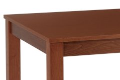 Dřevěný jídelní stůl 120x75 cm, barva třešeň (BT-6957 TR3)
