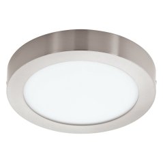 Stropní svítidlo (96678) FUEVA-C LED, 21 W, 230 V matný chrom kulaté