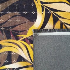 Kusový koberec BLACK AND GOLD 08, 80 x 150 cm