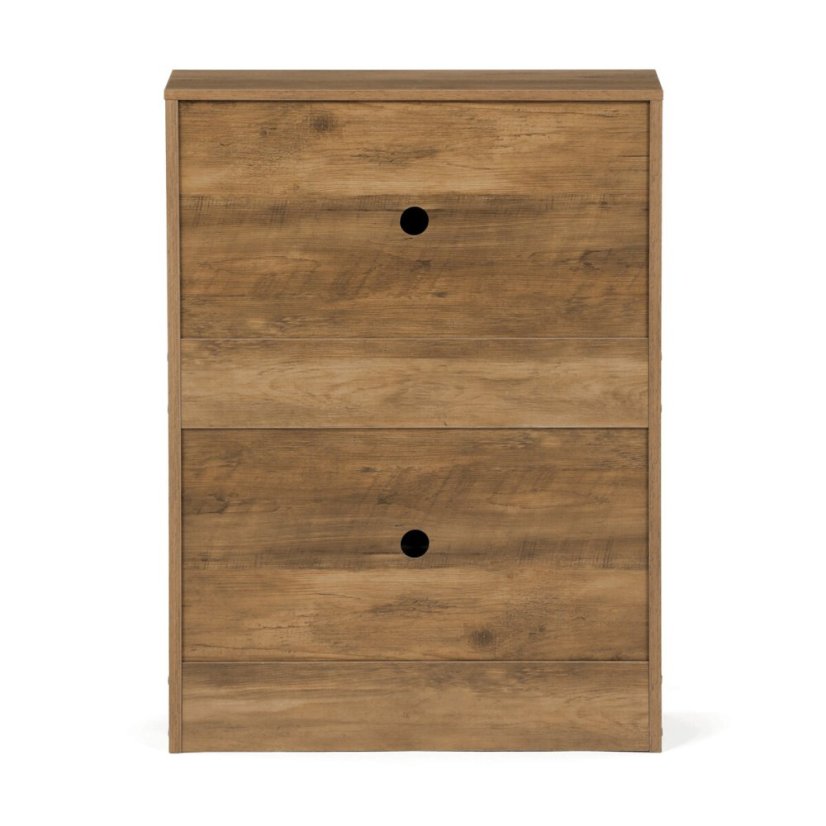 Botník mdf, hnědá, ABO-G1014 ELM