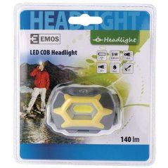 Čelovka P3532 3 W COB LED