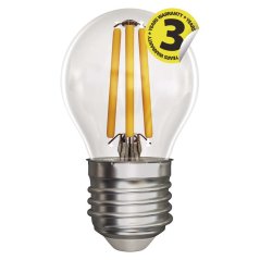 LED žárovka Z74241 Filament Mini Globe A++  4 W E27 neutrální bílá