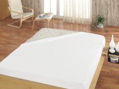 Prostěradlo bila jersey 100x200x25
