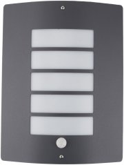 Venkovní nástěnné svítidlo (9570868) MORRO 1xE27 IP44 pir sensor, antracit
