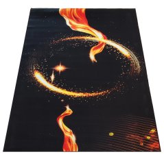 Kusový koberec BLACK AND GOLDN 15, 120 x 180 cm
