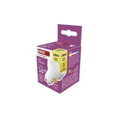 LED žárovka ZQ8EL2 MR16 bílá / GU10 / 1,3 W (16 W) / 150 lm / teplá bílá