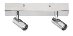 Koupelnové stropní svítidlo 5494 GEORGE 2xLED, 5,6 W, 230 V lesklý chrom