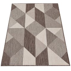 Kusový koberec ZARA 16 Oboustranný, hnědý, 80 x 150 cm