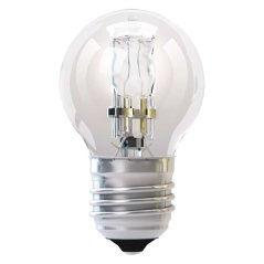 Halogenová žárovka ZE1003 ECO Mini Globe 42 W E27 teplá bílá, stmívatelná