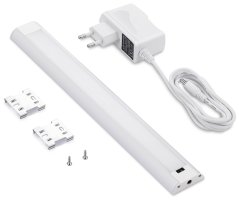 Podlinkové svítidlo LED Strip Cabinet 60 cm IP44 9 W senzor SMD2835 66LED 4000 K