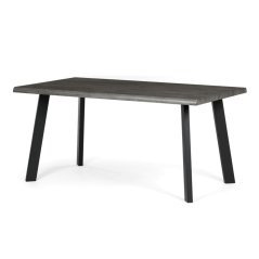 Moderní jídelní stůl 160x90cm, mdf, šedý dub, HT-F4516 GREY