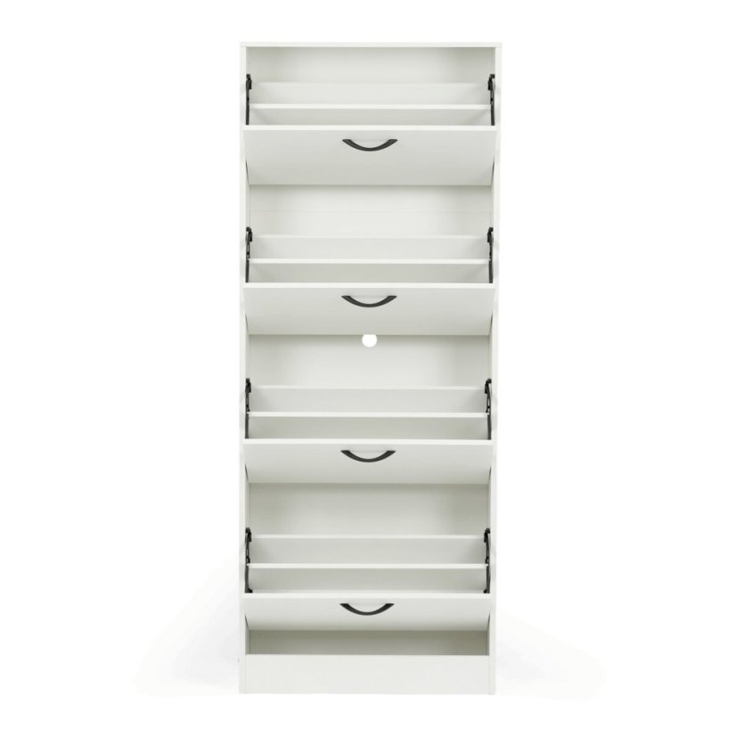 Botník mdf, bílá, ABO-G1018 WT