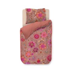 Luxusní povlečení Pip Studio Viva La Vida Pink 140x200 + 70x90, růžové, perkál