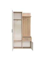 Šatní skříň LUX se zrcadlem artisan