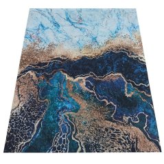 Kusový koberec HORECA-NEW 111 modrý, 120 x 180 cm