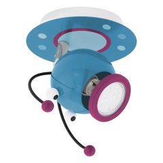 Dětské bodové nástěnné svítidlo (95941) LAIA 1 1xGU10-LED, 3 W, 230 V