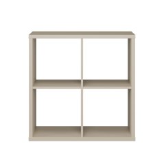 Knihovna Mauro MXXR221-U88,73x73x33 cm, barva taupe