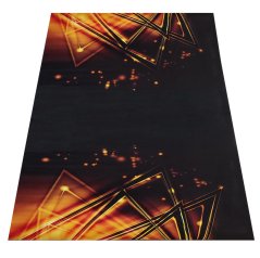 Kusový koberec BLACK AND GOLDN 14, 80 x 150 cm