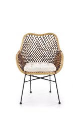 Zahradní židle K336 rattan přírodní