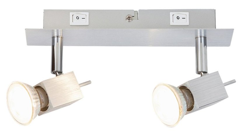 Bodové nástěnné svítidlo 6758 LED  2xGU10,5 W, 230 V