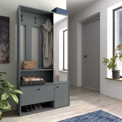 Předsíňová stěna SPOT garderoba graphite