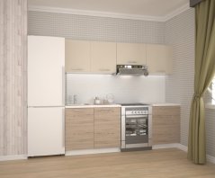 Kuchyňská linka KATIA 220 světle béžová, san marino