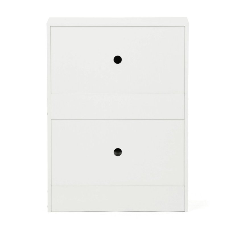 Botník mdf, bílá, ABO-G1014 WT