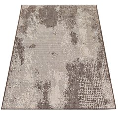 Kusový koberec ZARA 10 Oboustranný, hnědý, 120 x 170 cm
