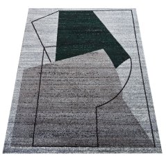 Kusový koberec OTTO 06 Šedozelený, 120 x 170 cm