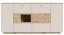 Komoda Louoto LTOV241-M946,199,5x101x42 cm, barva dub artisan, písková