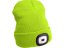 Čepice s čelovkou (43194) 4x45 lm, nabíjecí, USB, fluorescentní žlutá, univerzální velikost